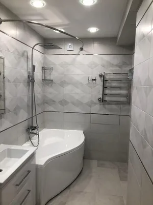 Уникальные фотографии ремонта ванной комнаты и туалета в Набережных Челнах