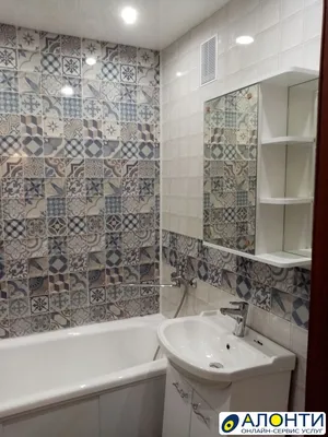 Фото ремонта ванной комнаты панелями с возможностью выбора размера