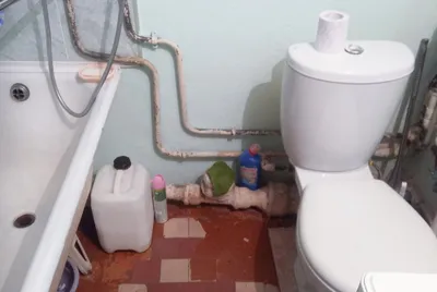 Фото ремонта ванной комнаты в брежневке в HD качестве