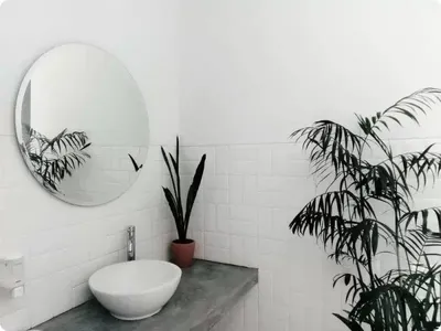 HD фото ремонта ванной комнаты в Омске