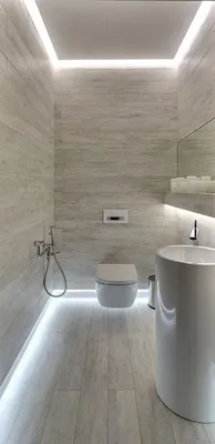 Ванные комнаты с оригинальными светильниками: фотографии и дизайн