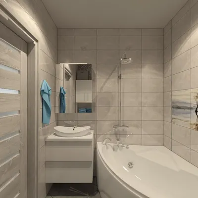 Фотогалерея: ремонт ванной комнаты в панельном доме