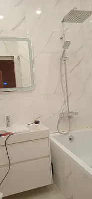 Фотоотчет: обновление ванной в панельном доме