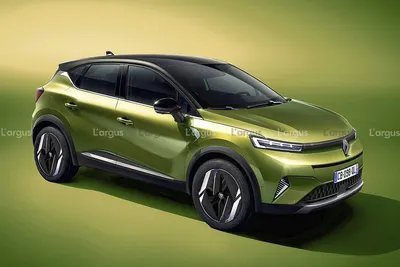 Renault Captur 2023: фотографии с интерьером