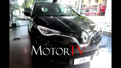 Фото Renault Zoe 2023 на фоне моста