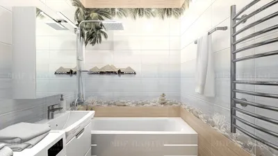 Фотографии решений для ванной комнаты с использованием ярких цветов