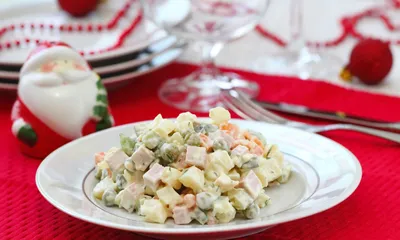 Рецепты салатов на праздничный ужин (JPG)