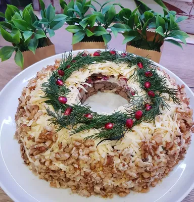 Фото: Идеи салатов на праздничный стол (PNG)