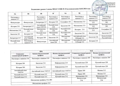 HD фото режима дня школьника 2 смена 2024