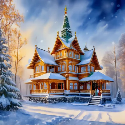 Фото Резиденции Деда Мороза в Беловежской Пуще: Встреча с удивительными сказочными персонажами