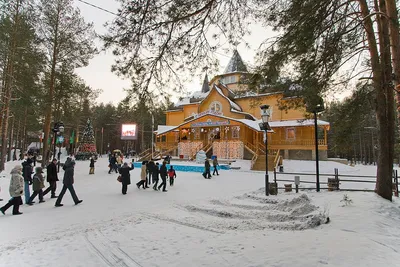 Дед Мороз и его родина Великий Устюг на фото