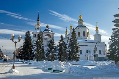 Фото места, где проживает российский Дед Мороз - Великий Устюг