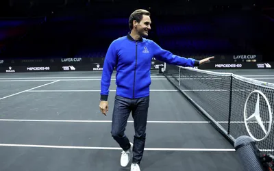 Качественные фотографии Роджера Федерера на US Open