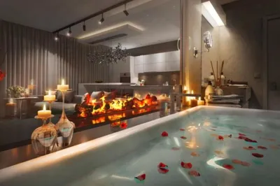 Скачать бесплатно фото романтической ванны