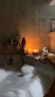 Фото романтической ванны для дизайна ванной комнаты
