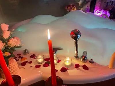 Романтический вечер в ванной: подборка романтических фото для скачивания