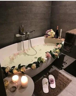 Уют и романтика в ванной комнате: фото коллекция
