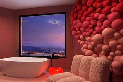 Вдохновение для создания романтической ванной комнаты