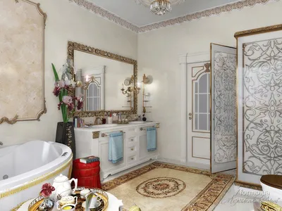 Новые фото роскошной ванной комнаты с использованием мрамора