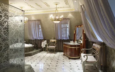 Изображение роскошной ванной комнаты в HD качестве