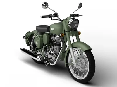 Изображение мотоцикла Royal Enfield Classic 500 в красивом формате