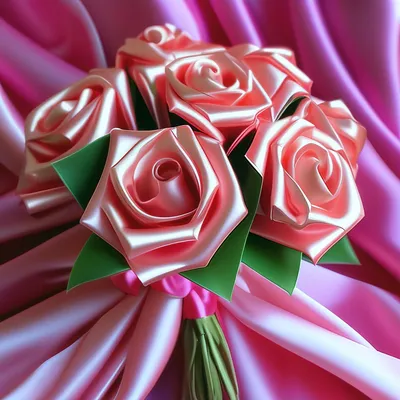 Картинка розы атлас с легким ретро-фильтром