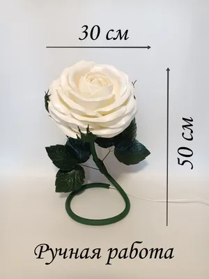 Очаровательное изображение розы из изолона для ваших творческих проектов