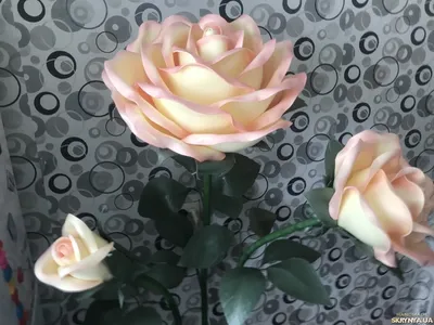 Фотка розы из изолона с настраиваемым разрешением
