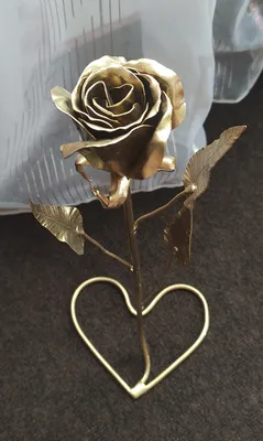 Удивительные металлические розы для скачивания