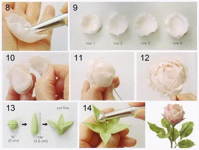 Мастер класс: скачивание розы из полимерной глины в jpg формате