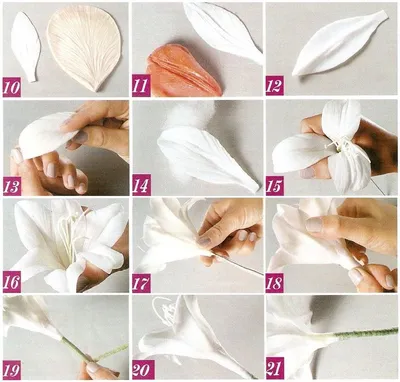 Учебник по созданию розы из полимерной глины: фото шагов