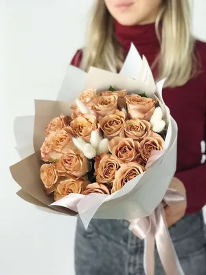 Роза капучино - красивая картинка с возможностью выбора формата (jpg)