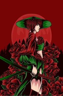Фотка розы самурай: оформите ее в качестве постера и создайте неповторимую атмосферу
