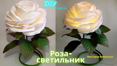 Фотография интересного светильника с розой: разные форматы для разных потребностей