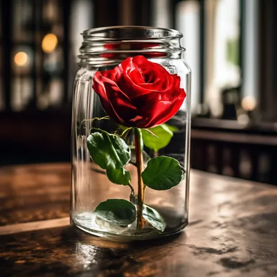 Красивое изображение розы в глеке: широкий ассортимент форматов