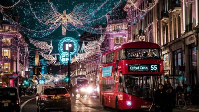 Рождество в лондоне  фото