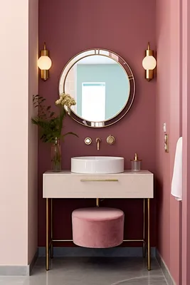 Розовая ванная: красивые картинки в формате WebP