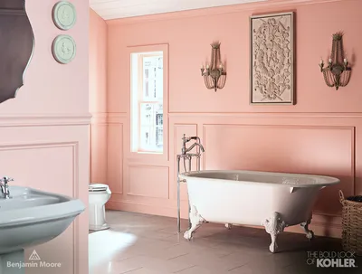 Ванная комната в розовых тонах: творческий подход к дизайну