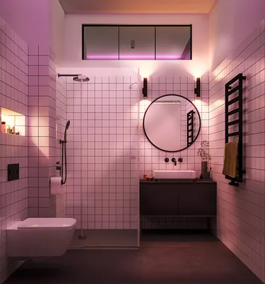 Ванная комната в розовых тонах: идеальное сочетание красоты и функциональности