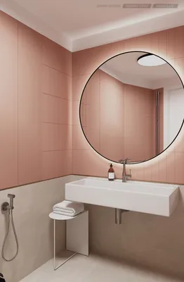 Розовая ванная в хорошем качестве