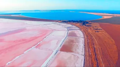 Удивительная фотография Розового озера на рабочий стол