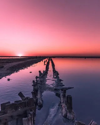 Уникальные фотографии Розового озера в формате Full HD