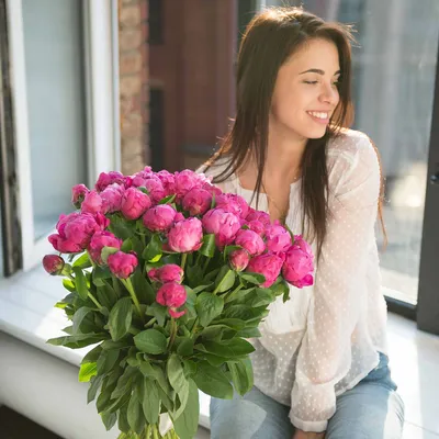 Фото розовых пионов: выберите желаемый формат