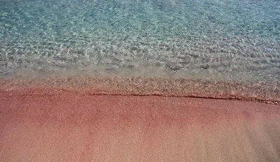 Розовый пляж Крита на фотографиях: уникальная красота в розовых оттенках