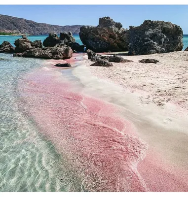 Фото Розового пляжа Крит - загрузите их в хорошем качестве