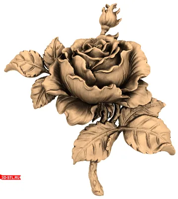 Уникальные 3D розы, подходящие для любых творческих идей