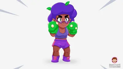 High-resolution images of Rosa from Brawl Stars in WEBP format