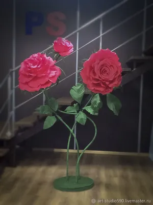 Картинки роз из гофрированной бумаги для вдохновения и творчества