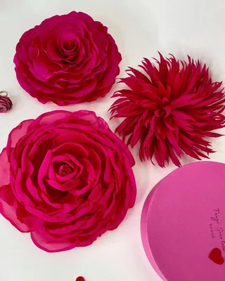 Удивительные фото роз из ткани в высоком разрешении