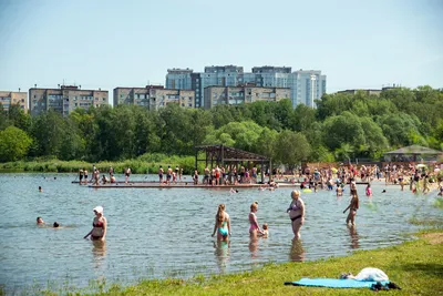 Откройте для себя Рублевский пляж через фотографии истории